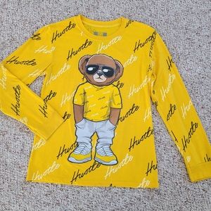 🔥Bailey Apparel Boys OG Hustle Long Sleeve Tee Size L (14-16)